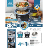 Olla Arrocera Azul 27.5x30cm De 1.8 Litros - OLLAS ARROCERAS | Bylmo