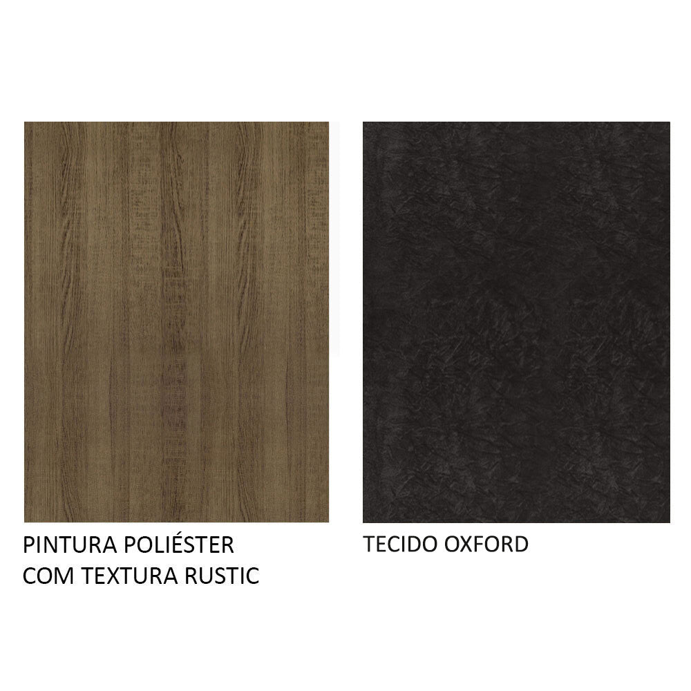 Combo Comedor y Sillas Tainá Marron Oxford 104x78cm Cuadrado de Dos Puestos con Dos Sillas - COMEDORES | Bylmo