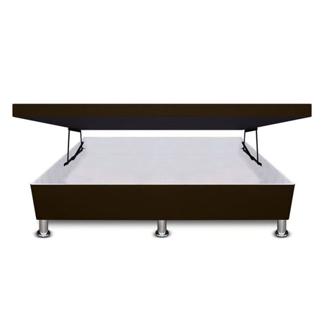 Cama Baúl Cafe 140x43Cm Para Cochón Doble 140 X 190 Cm de Apertura Horizontal - CAMAS | Bylmo