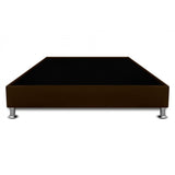 Base Cama Cafe 90x30Cm Para Cochón Sencillo 90 X 190 Cm Con Pestaña - CAMAS | Bylmo