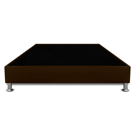Base Cama Cafe 90x30Cm Para Cochón Sencillo 90 X 190 Cm Con Pestaña - CAMAS | Bylmo