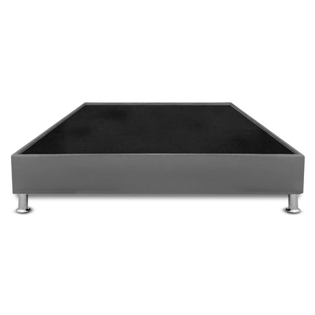 Base Cama Gris 90x30Cm Para Cochón Sencillo 90 X 190 Cm Con Pestaña - CAMAS | Bylmo