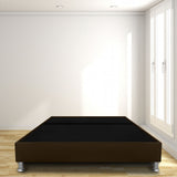Base Cama Dividida Cafe 160x30Cm Para Cochón Queen 160 X 190 Cm Con Pestaña - CAMAS | Bylmo
