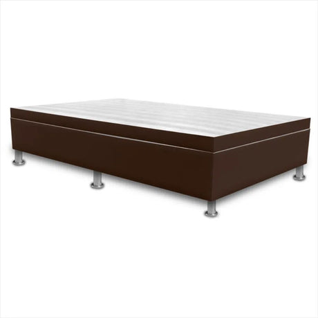 Cama Baúl Cafe 140x40Cm Para Cochón Doble 140 X 190 Cm de Apertura Vertical - CAMAS | Bylmo