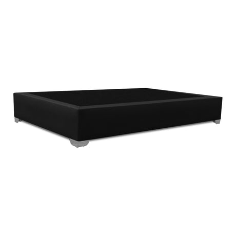 Base Cama Premium Negro 120x40Cm Para Cochón Premium Semidoble 120 X 190 Cm - CAMAS | Bylmo