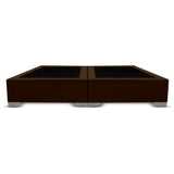 Base Cama Dividida Premium Cafe 140x40Cm Para Cochón Doble 140 X 190 Cm - CAMAS | Bylmo