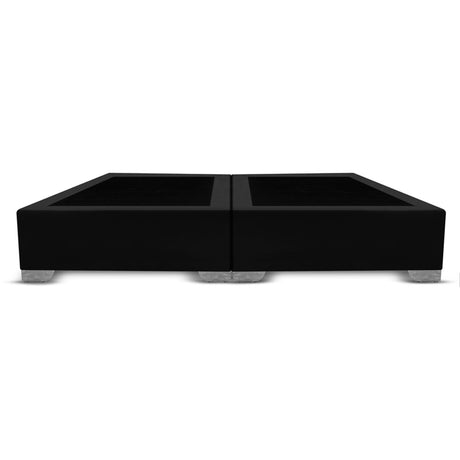 Base Cama Dividida Premium Negro 160x40Cm Para Cochón Queen 160 X 190 Cm - CAMAS | Bylmo