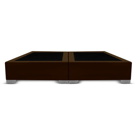 Base Cama Dividida Premium Cafe 200x40Cm Para Cochón King 200 X 200 Cm - CAMAS | Bylmo