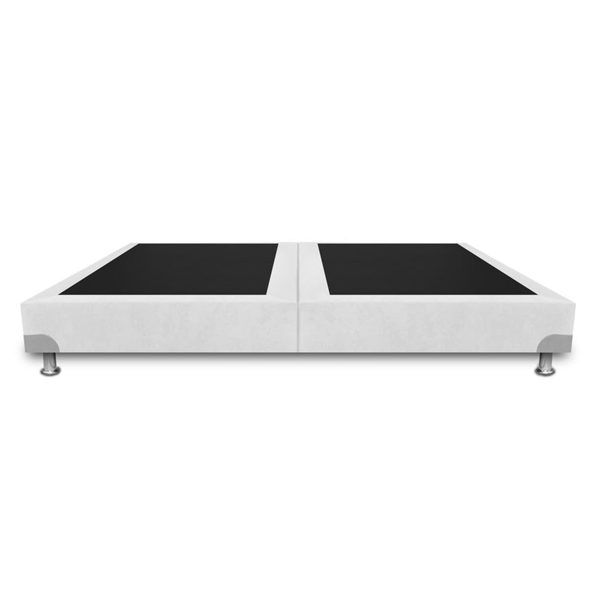 Base Cama Dividida Boston Blanco 120x30Cm Para Cochón Semidoble 120 X 190 Cm - CAMAS | Bylmo
