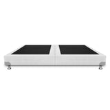 Base Cama Dividida Boston Blanco 120x30Cm Para Cochón Semidoble 120 X 190 Cm - CAMAS | Bylmo