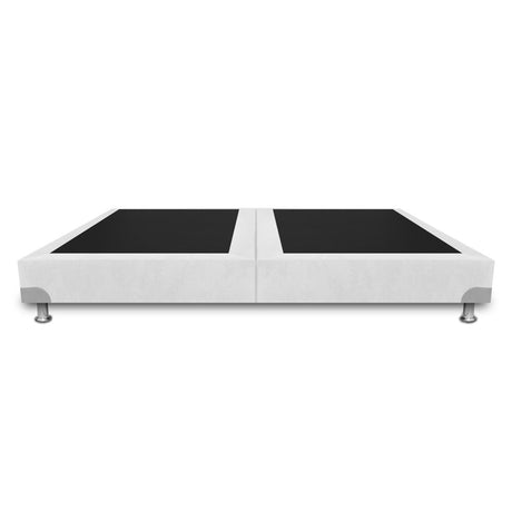 Base Cama Dividida Boston Blanco 120x30Cm Para Cochón Semidoble 120 X 190 Cm - CAMAS | Bylmo