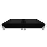 Base Cama Dividida Boston Negro 140x30Cm Para Cochón Doble 140 X 190 Cm - CAMAS | Bylmo