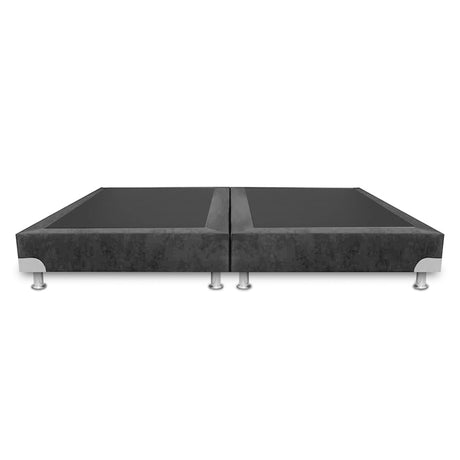 Base Cama Dividida Boston Gris 200x30Cm Para Cochón King 200 X 200 Cm - CAMAS | Bylmo
