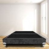 Base Cama Dividida Boston Gris 200x30Cm Para Cochón King 200 X 200 Cm - CAMAS | Bylmo