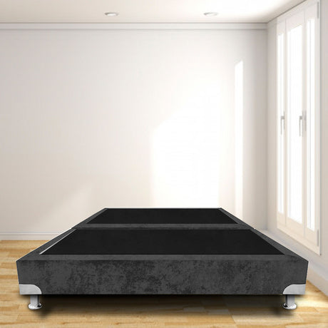 Base Cama Dividida Boston Gris 200x30Cm Para Cochón King 200 X 200 Cm - CAMAS | Bylmo