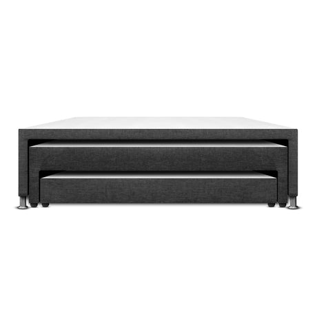 Cama Nido Gris 90x60Cm Para Cochón Sencillo 90 X 190 Cm De Tres Niveles - CAMAS | Bylmo