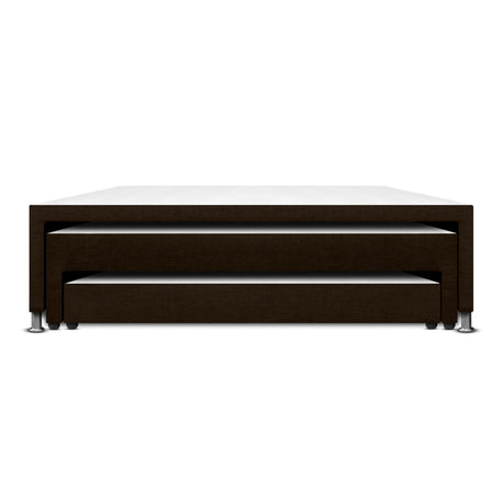 Cama Nido Cafe 140x60Cm Para Cochón Doble 140 X 190 Cm De Tres Niveles - CAMAS | Bylmo