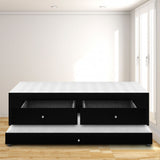 Cama Nido Duplex Negro 90x60Cm Para Cochón Sencillo 90 X 190 Cm con Cajones y Colchones Incorporados - CAMAS | Bylmo