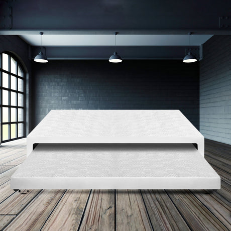 Cama Nido Duplex Blanco 100x40Cm Para Cochón Sencillo 100 X 190 Cm - CAMAS | Bylmo