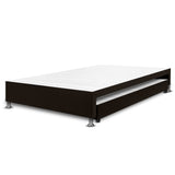 Cama Nido Duplex Cafe 100x40Cm Para Cochón Sencillo 100 X 190 Cm - CAMAS | Bylmo