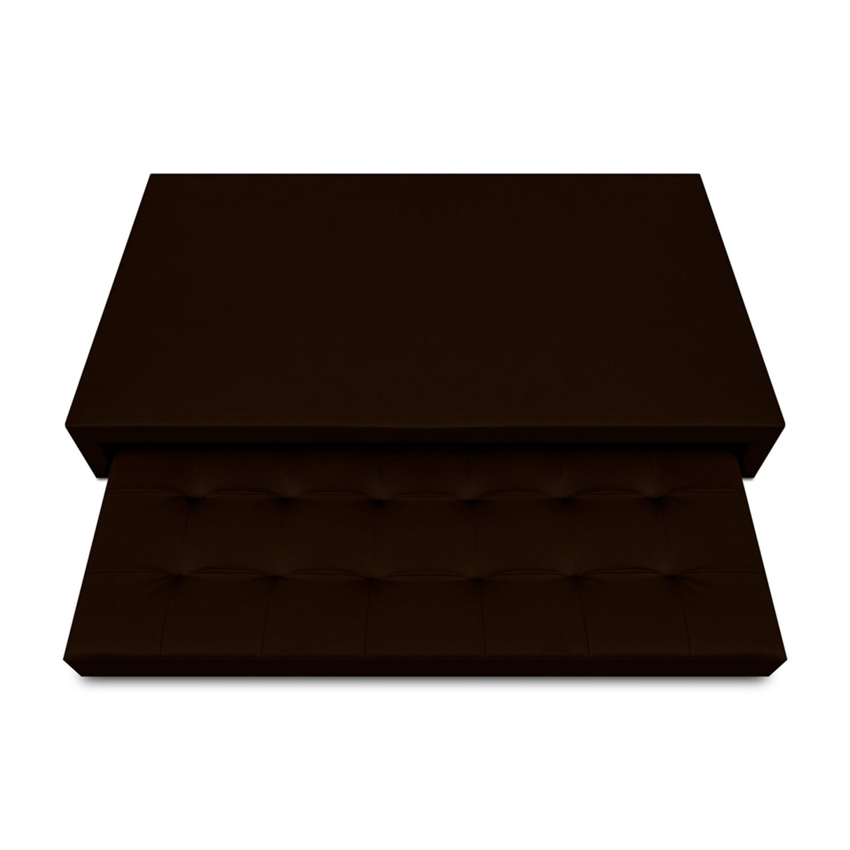 Cama Nido Jafar Cafe 90x40Cm Para Cochón Sencillo 90 X 190 Cm - CAMAS | Bylmo