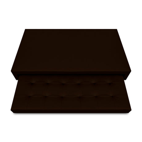 Cama Nido Jafar Cafe 90x40Cm Para Cochón Sencillo 90 X 190 Cm - CAMAS | Bylmo