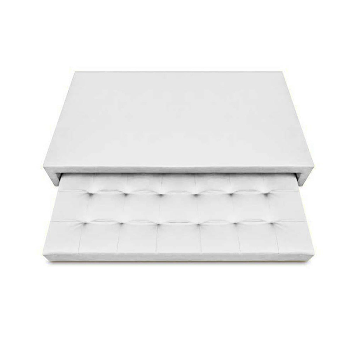Cama Nido Jafar Blanco 120x40Cm Para Cochón Semidoble 120 X 190 Cm - CAMAS | Bylmo