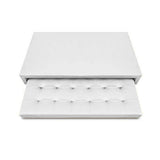 Cama Nido Jafar Blanco 120x40Cm Para Cochón Semidoble 120 X 190 Cm - CAMAS | Bylmo