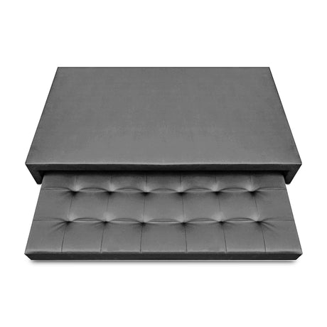 Cama Nido Jafar Gris 140x40Cm Para Cochón Doble 140 X 190 Cm - CAMAS | Bylmo