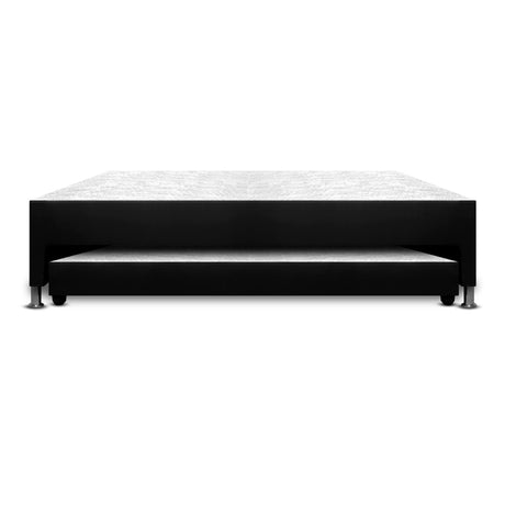 Cama Nido Duplex Negro 90x48Cm Para Cochón Sencillo 90 X 190 Cm con Colchones Incorporados - CAMAS | Bylmo