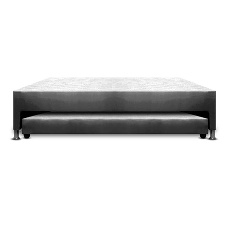 Cama Nido Duplex Gris 100x48Cm Para Cochón Sencillo 100 X 190 Cm con Colchones Incorporados - CAMAS | Bylmo