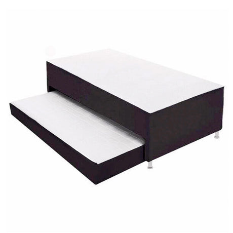 Cama Nido Duplex Gris 100x48Cm Para Cochón Sencillo 100 X 190 Cm con Colchones Incorporados - CAMAS | Bylmo