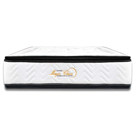 Colchón Ginebra Resortado King 200x200 Cm Ortopedico Doble Faz con Pillow Doble - COLCHONES | Bylmo