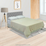 Cobija Soft Blanco Hueso 180x200cm Fondo Entero Extrasuave - COBIJAS Y MANTAS | Bylmo