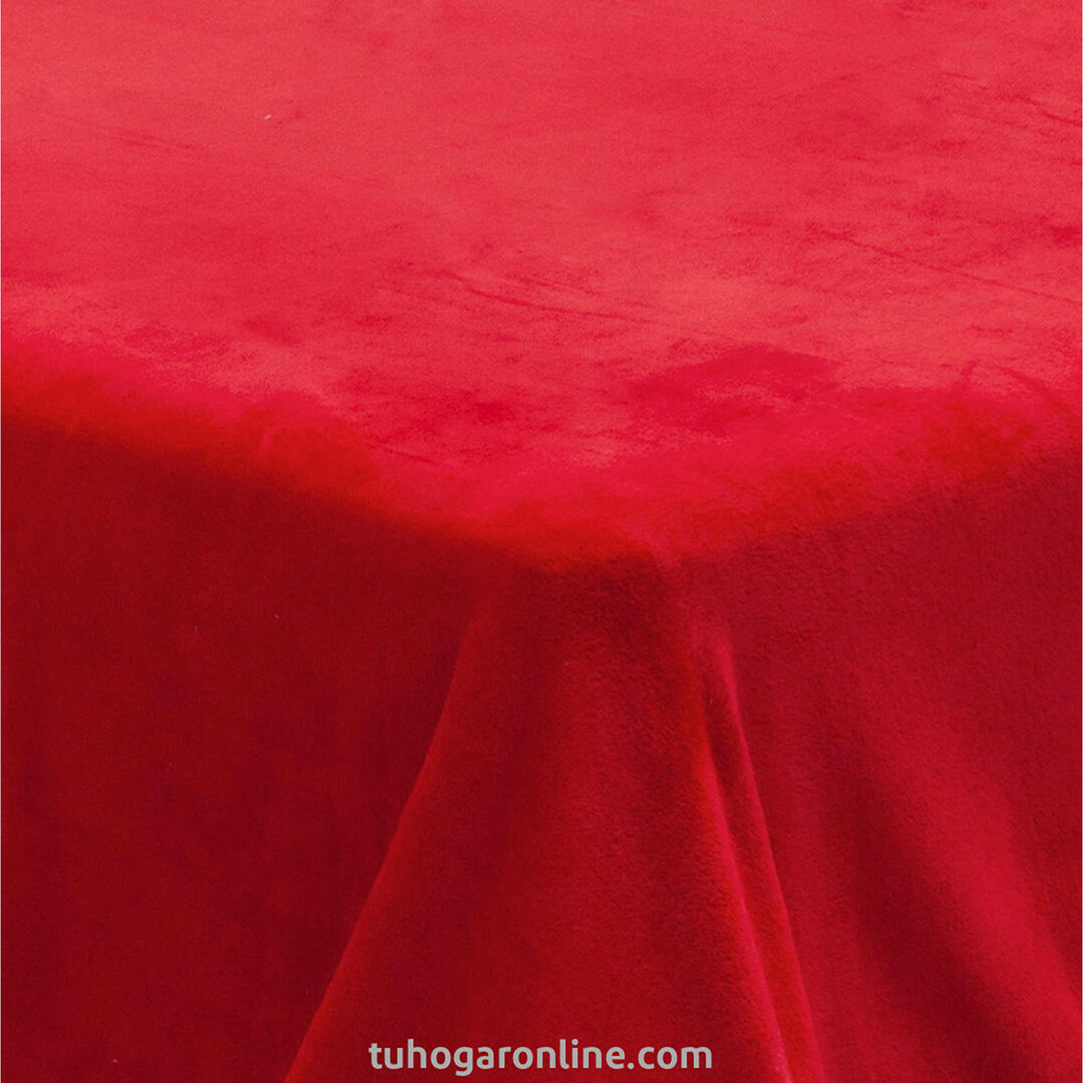 Cobija Soft Rojo 180x200cm Fondo Entero Extrasuave - COBIJAS Y MANTAS | Bylmo