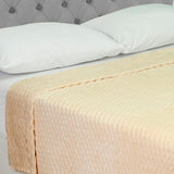 Cobija Texture Beige 180x200cm Fondo Entero Extrasuave - COBIJAS Y MANTAS | Bylmo
