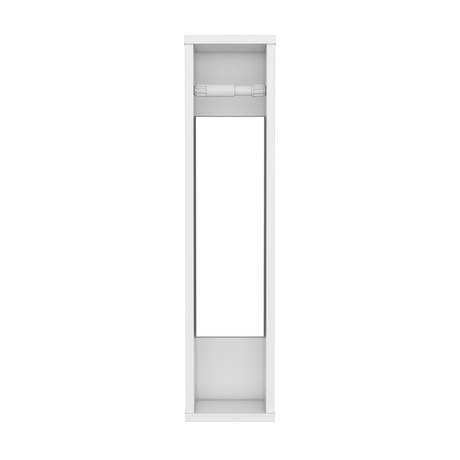 Organizador de Papel Higiénico Bali Blanco 16.6x71cm Flotante con Porta Rollo - OTROS MUEBLES PARA BANHO | Bylmo