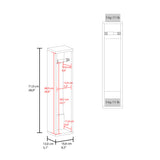Organizador de Papel Higiénico Bali Blanco 16.6x71cm Flotante con Porta Rollo - OTROS MUEBLES PARA BANHO | Bylmo