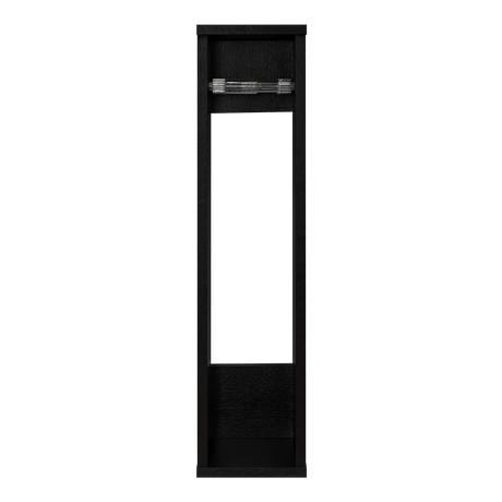 Organizador de Papel Higiénico Bali Wengue 16.6x71cm Flotante con Porta Rollo - OTROS MUEBLES PARA BANHO | Bylmo