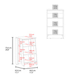 Organizador de Baño St Lucia Blanco 44x75.6cm con Tres Entrepaños - OTROS MUEBLES PARA BANHO | Bylmo