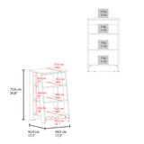 Organizador de Baño St Lucia Wengue 44x75.6cm con Tres Entrepaños - OTROS MUEBLES PARA BANHO | Bylmo