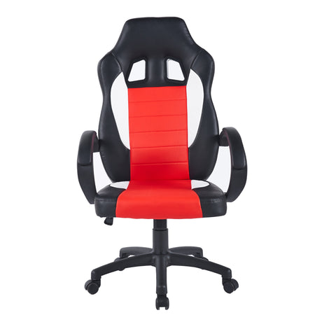 Silla Gamer Kyoto Negro y Blanco 51x107cm con Apoya Brazos - SILLAS DE OFICINA | Bylmo