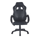 Silla Gamer Kyoto Negro 50x107cm con Apoya Brazos - SILLAS DE OFICINA | Bylmo