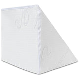Set X 2 Cojines Multifuncionales Antiestrés Blanco Triangular Hipoalergénico - COJINES | Bylmo