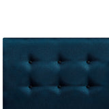 Cabecero Dublín Azul 200x115cm con Acabado Liso para Cama King - CABECEROS | Bylmo