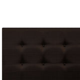 Cabecero Dublín Cafe 160x115cm con Acabado Liso para Cama Queen - CABECEROS | Bylmo