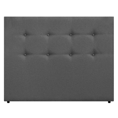 Cabecero Dublín Gris 140x115cm con Acabado Liso para Cama Doble - CABECEROS | Bylmo
