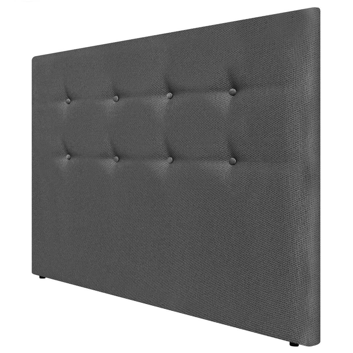 Cabecero Dublín Gris 140x115cm con Acabado Liso para Cama Doble - CABECEROS | Bylmo