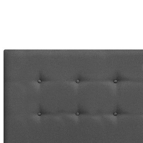 Cabecero Dublín Gris 140x115cm con Acabado Liso para Cama Doble - CABECEROS | Bylmo
