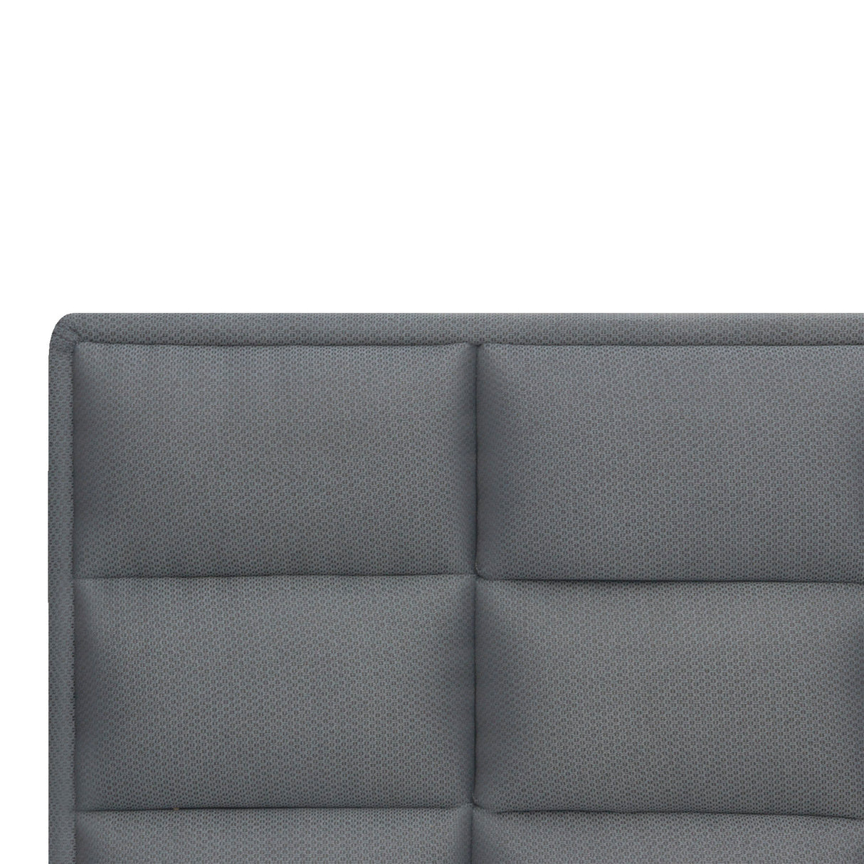 Cabecero Londres Gris 140x120cm con Acabado Abullonado para Cama Doble - CABECEROS | Bylmo